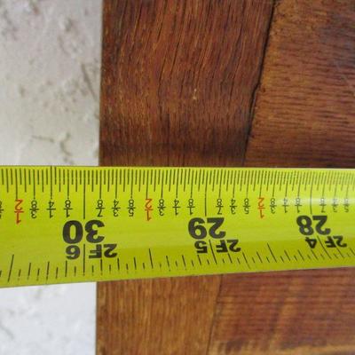 Lot 72 - Oak Dresser Mirror