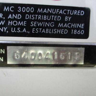 Lot 74 - Memory Craft 3000 - Janome - Model MC 3000