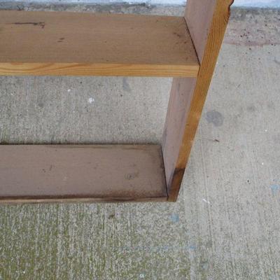 Lot 83 - Wooden Shelf 