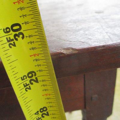 Lot 85 -Vintage Solid Wood Table