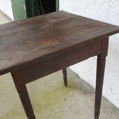 Lot 85 -Vintage Solid Wood Table