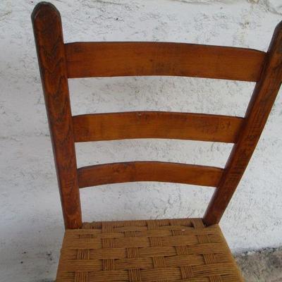 Lot 88 - Set of Four Vintage Cane Weave  Chairs