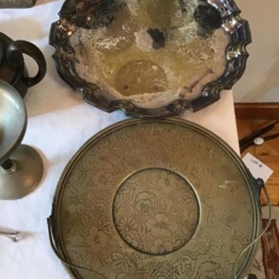 159 Lot of Silver Plated Hollowware