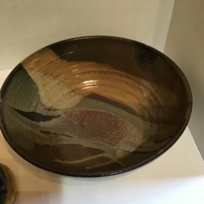 160    5 Pieces of Handmade Pottery (4 Signed )