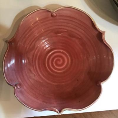 160    5 Pieces of Handmade Pottery (4 Signed )