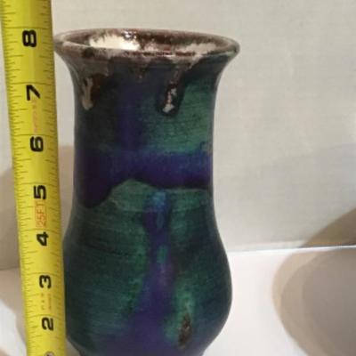 160    5 Pieces of Handmade Pottery (4 Signed )