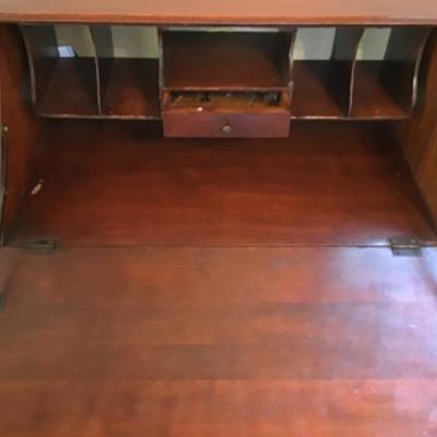 164 Antique Cherry Ladies Desk