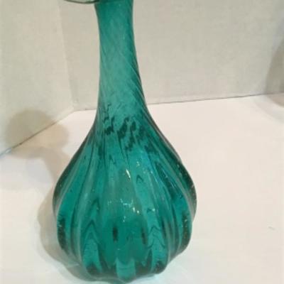 165: Lot of Vintage Teal and Clear Glass Bottles and Insulators 