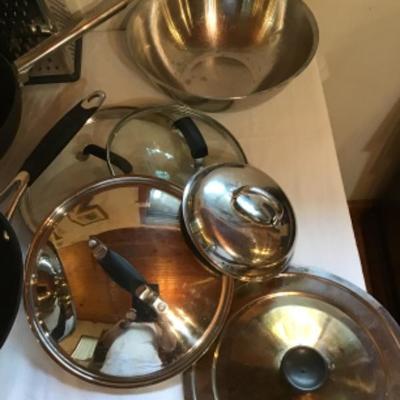170: Lot of Large SautÃ© Pans