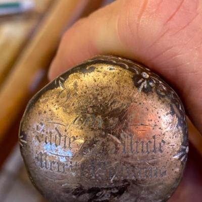 201: Antique Gold Filled Cane 