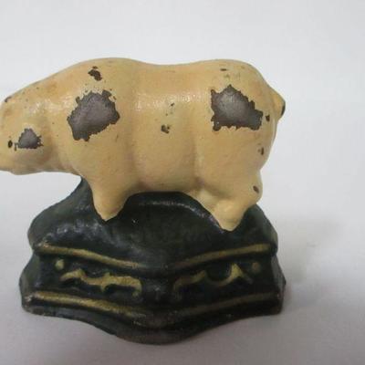 Lot 113 - Cast Iron Pig