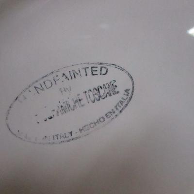 Lot 124 - Hand Painted Ceramiche Toscane Serving Platters Italy