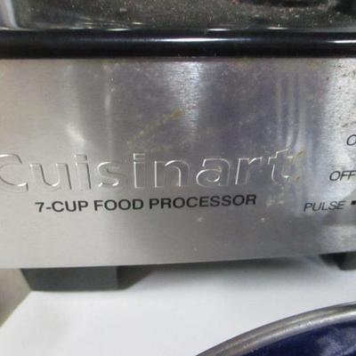 Lot 130 - Kitchen Home Decor Items - Cuisinart Food Processor