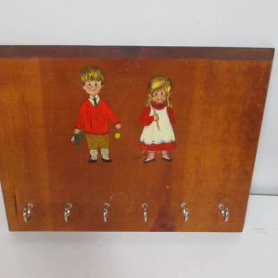 Lot 146 - Wooden Key Holder 