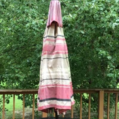 202 Patio Table with Umbrella & Stand