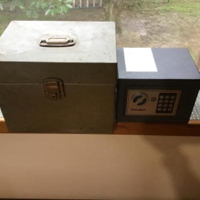 213 Keypad Safe & Metal File Box