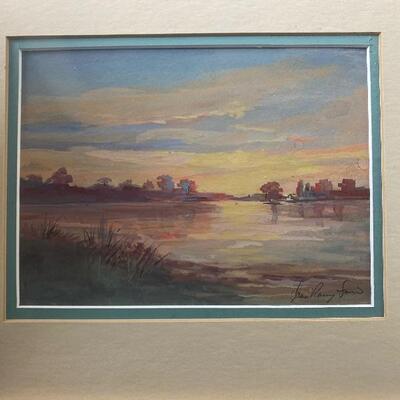 216: Lot of Two Original Artwork  by Jean Ranney Smith