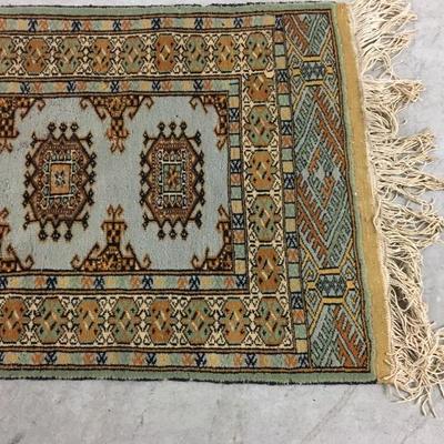 Semi Antique Handmade Persian Rug 24â€ x 46â€
