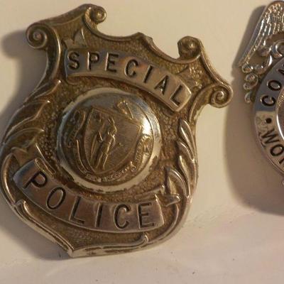 3 Real Law Enforcement Badges for the Collector.