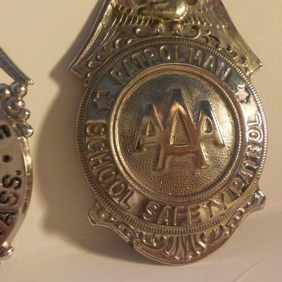 3 Real Law Enforcement Badges for the Collector.
