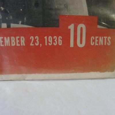 "1936 Opening of dam " Lifes Magazines  most rare Issue."