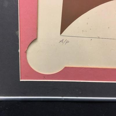 Mixed Media Artist Proof Pencil Signed Art