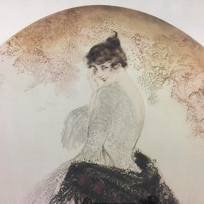 Louis Icart Fashion Art Vintage Lithograph 