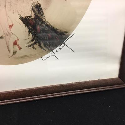 Louis Icart Fashion Art Vintage Lithograph 