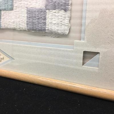 Original c.1988 Figi Graphics Art Signed By Wess Cast Paper 3D Framed