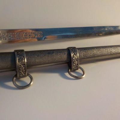 1940 German Officers Dress Dagger Replicate.