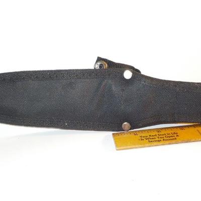 " 10 inch Mossy Oak Bowie knife with sheath".