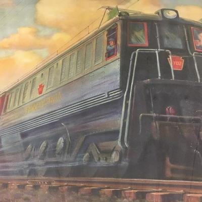 c.1933 Grif Teller Lithograph of Pennsylvania Railroad