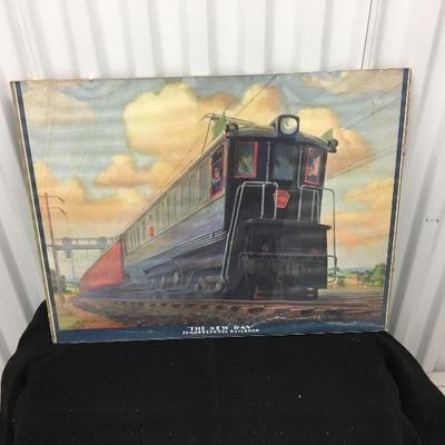 c.1933 Grif Teller Lithograph of Pennsylvania Railroad