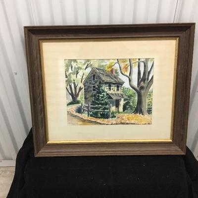 c.1969 Barbara Cantera Original Watercolor