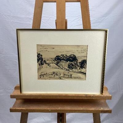 262 Original Sketch by Glen Ranney