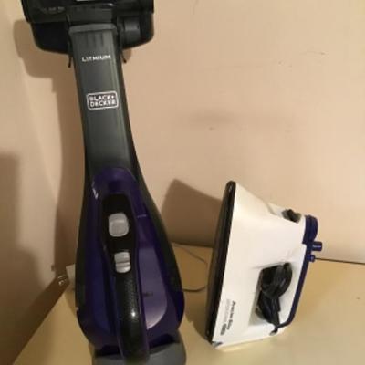 264  Black & Decker Lithium Pet Handheld Vac, Iron