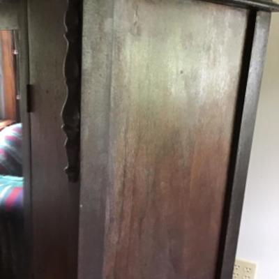277  Antique China Cabinet