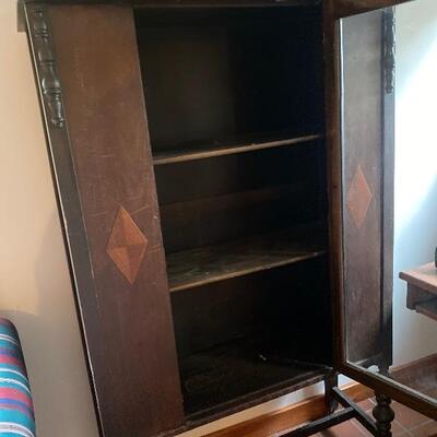 277  Antique China Cabinet