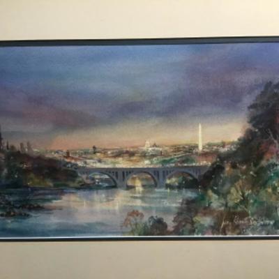 290 Original Watercolor by Jean Ranney Smith 