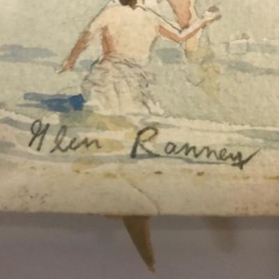 293 Pair of Original Watercolor by Glen Ranney 