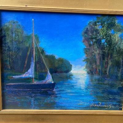 297 Original Oil Painting by Jean Ranney Smith â€˜03