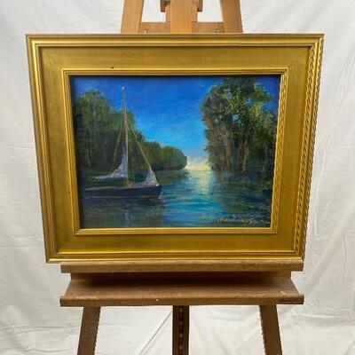 297 Original Oil Painting by Jean Ranney Smith â€˜03