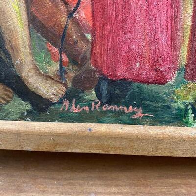 305 Original Oil Painting"Reunion" by Glen Ranney 