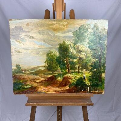 307 Signed Original Oil Painting on a Board by Glen Ranney