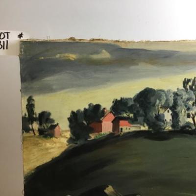 311 Signed Original Oil Painting by Glen Ranney 