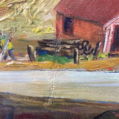 313 Signed Original Oil Painting" Island Lake"  by Glenn Ranney