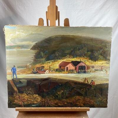 313 Signed Original Oil Painting" Island Lake"  by Glenn Ranney