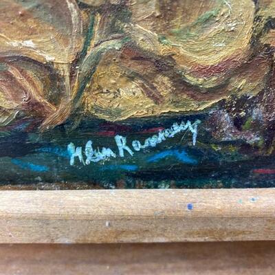 313 Signed Original Oil Painting" Island Lake"  by Glenn Ranney