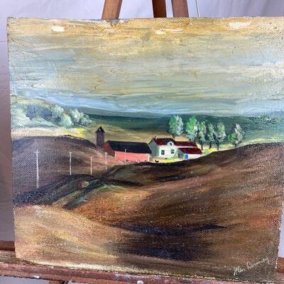 316. Five Signed Original Oil Paintings by Glen Ranney