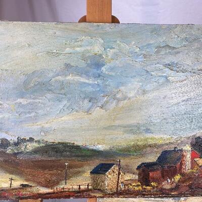 316. Five Signed Original Oil Paintings by Glen Ranney